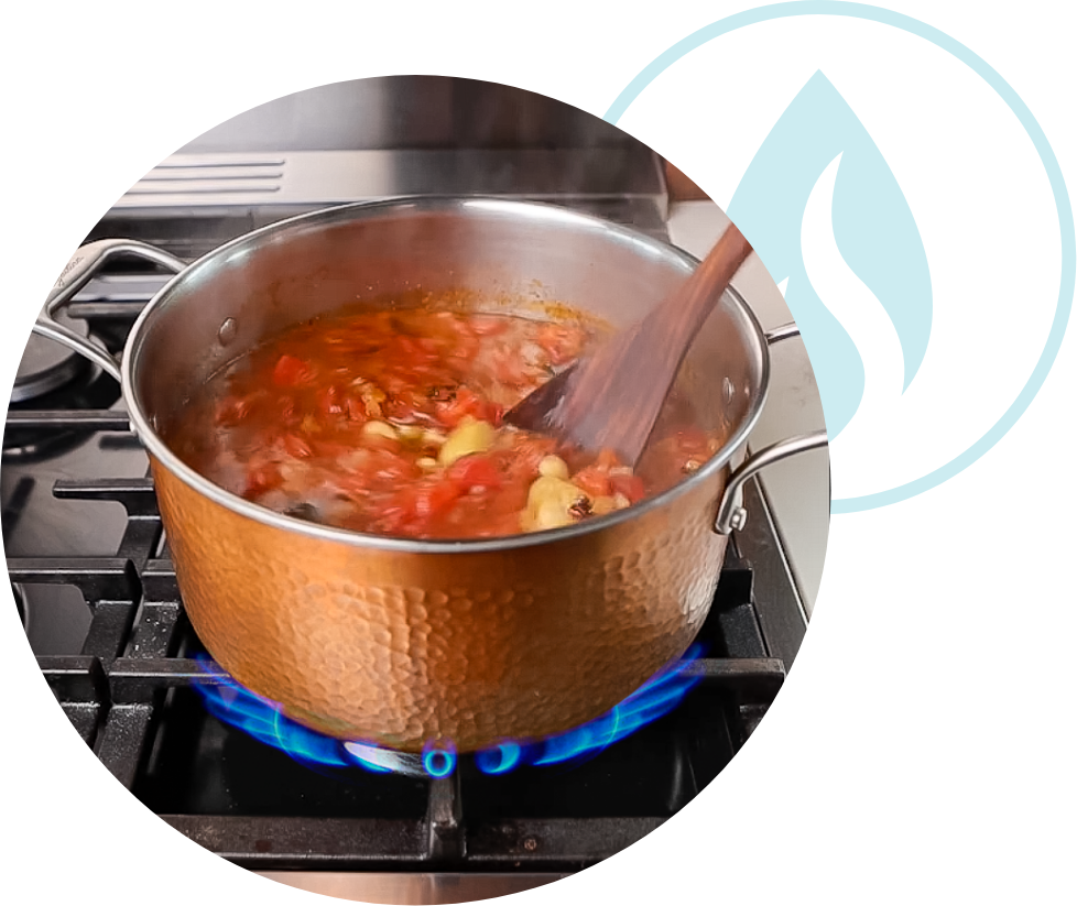 Get cooking with natural gas
