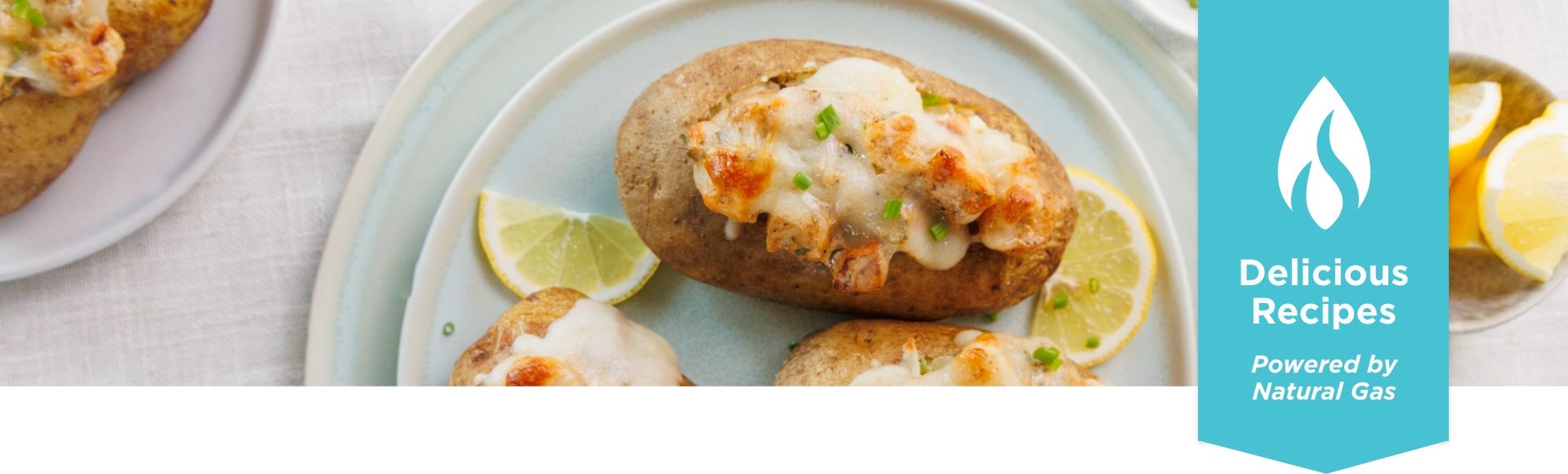 Loaded Seafood Baked Potato