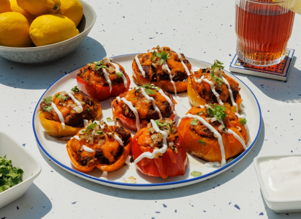 Bell Pepper Taco Bites