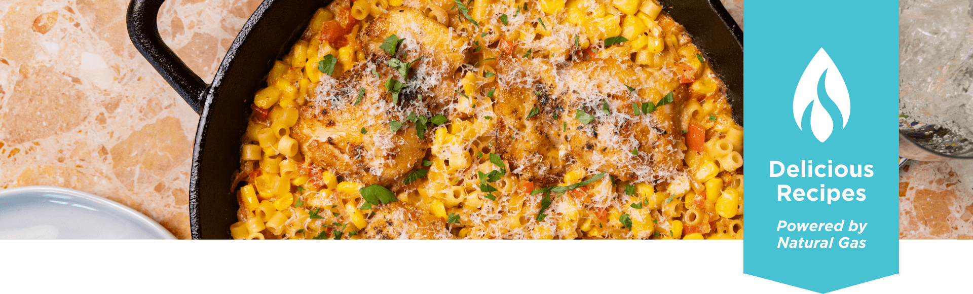Skillet Chicken with Creamed Corn